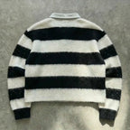 Palm Script Piece - Mohair Pull-over