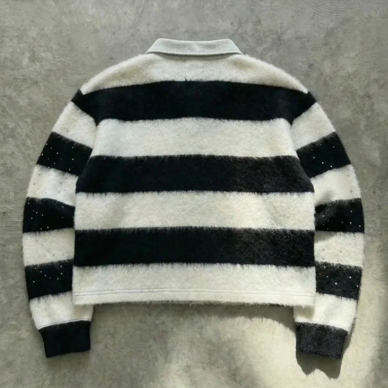 Palm Script Piece - Mohair Pull-over