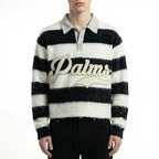 Palm Script Piece - Mohair Pull-over