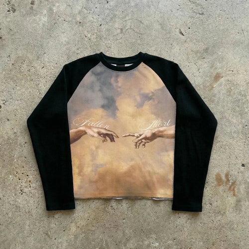 Fallen Angel - Waffle Knit Thermal